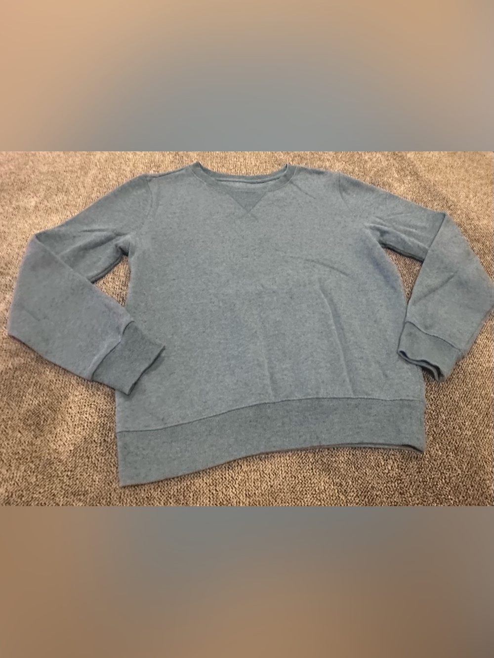 Dip blue crew neck sweatshirt